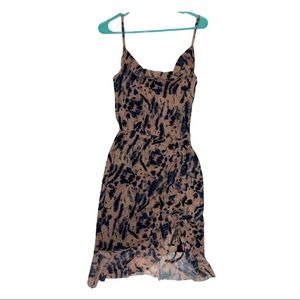 Pretty little thing fitted mesh dress